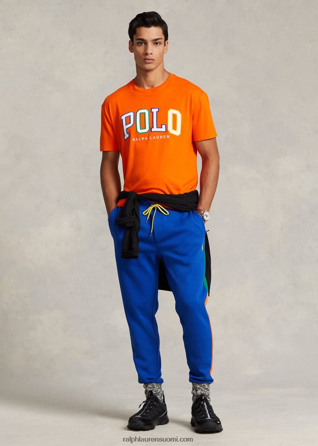 Ralph Lauren miehet Klassisen istuvuuden logoinen t-paita 0Z24ZR426 purjehtiva oranssi