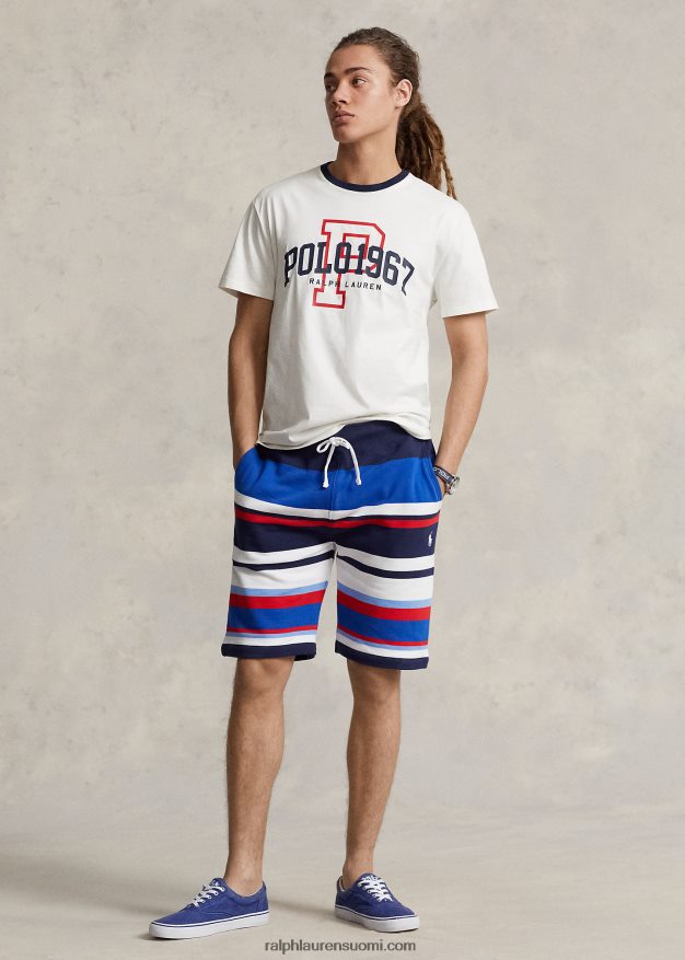 Ralph Lauren miehet Klassisen istuvuuden logoinen t-paita 0Z24ZR725 nevis