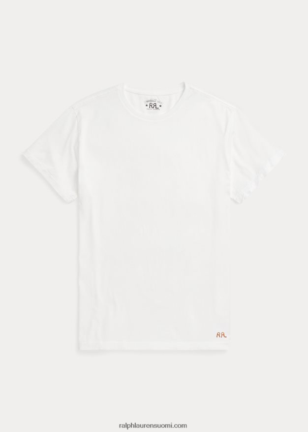 Ralph Lauren miehet jersey crewneck t-paita 0Z24ZR1688 valkoinen