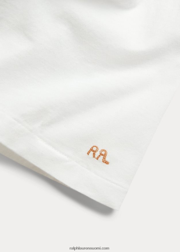 Ralph Lauren miehet jersey crewneck t-paita 0Z24ZR1688 valkoinen