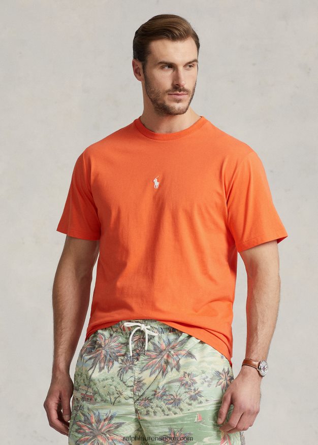 Ralph Lauren miehet jersey crewneck t-paita 0Z24ZR1884 kadmium