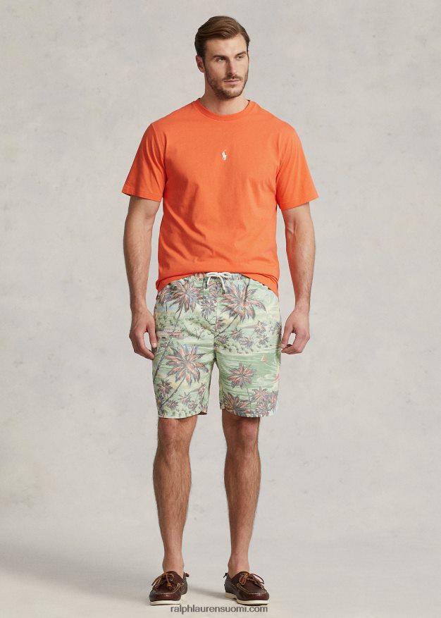 Ralph Lauren miehet jersey crewneck t-paita 0Z24ZR1884 kadmium