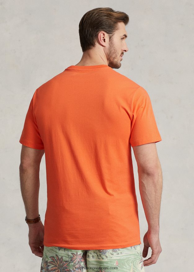 Ralph Lauren miehet jersey crewneck t-paita 0Z24ZR1884 kadmium