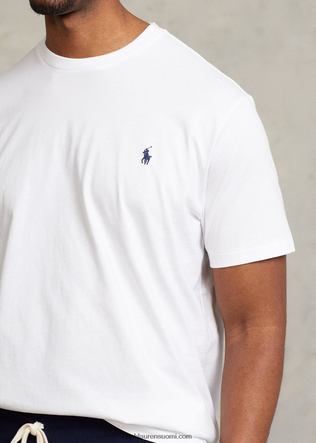 Ralph Lauren miehet jersey crewneck t-paita 0Z24ZR8708 valkoinen