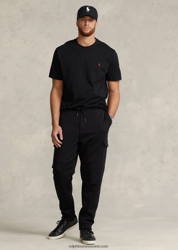 Ralph Lauren miehet jersey crewneck t-paita 0Z24ZR8710 musta