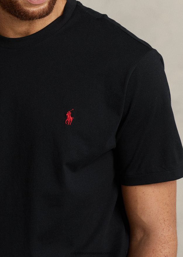 Ralph Lauren miehet jersey crewneck t-paita 0Z24ZR8710 musta