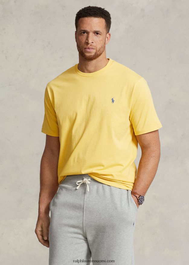Ralph Lauren miehet jersey crewneck t-paita 0Z24ZR8712 syksy keltainen