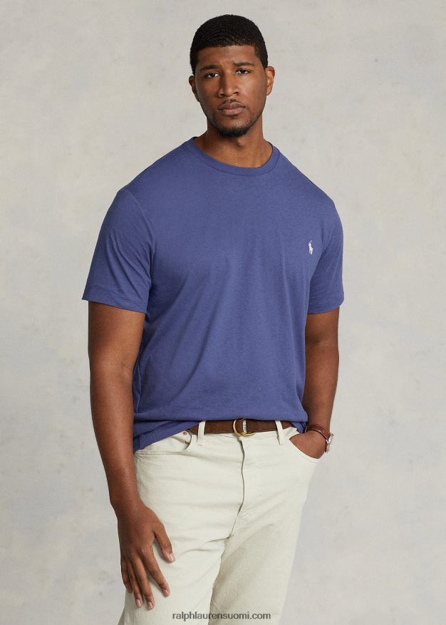 Ralph Lauren miehet jersey crewneck t-paita 0Z24ZR8714 vanha kuninkaallinen