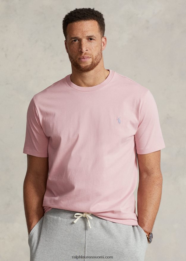 Ralph Lauren miehet jersey crewneck t-paita 0Z24ZR8717 surfside ruusu