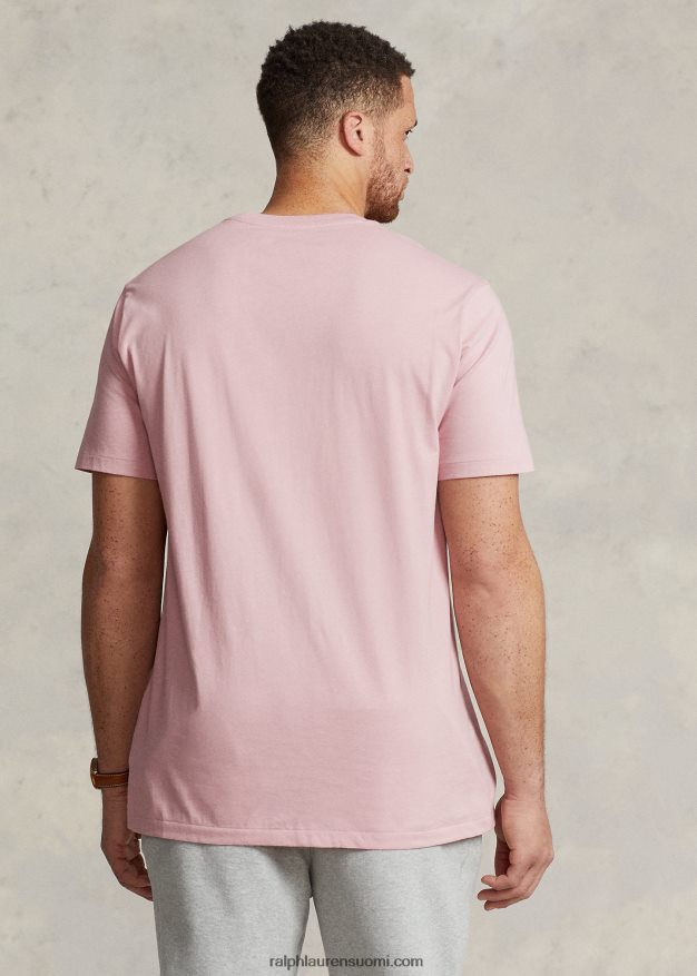 Ralph Lauren miehet jersey crewneck t-paita 0Z24ZR8717 surfside ruusu