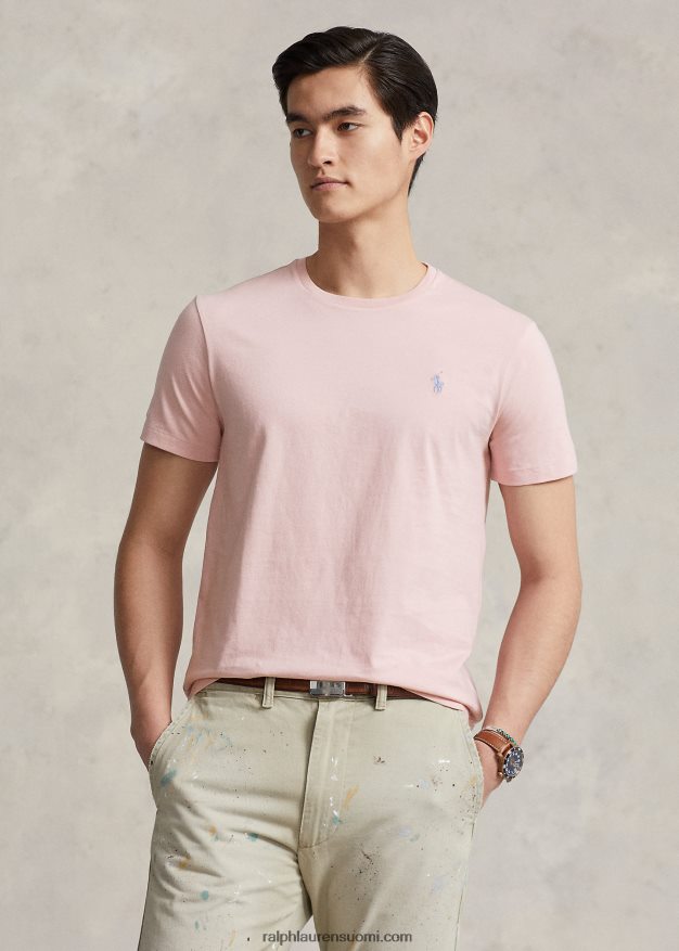 Ralph Lauren miehet jersey crewneck t-paita - kaikki sopii 0Z24ZR162 surfside ruusu
