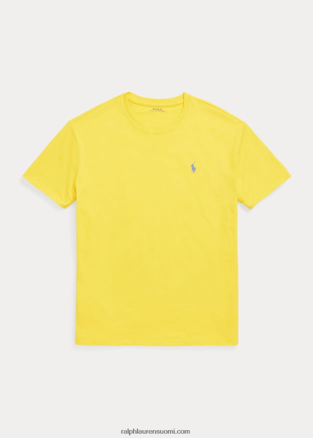 Ralph Lauren miehet jersey crewneck t-paita - kaikki sopii 0Z24ZR165 sitruunamurska