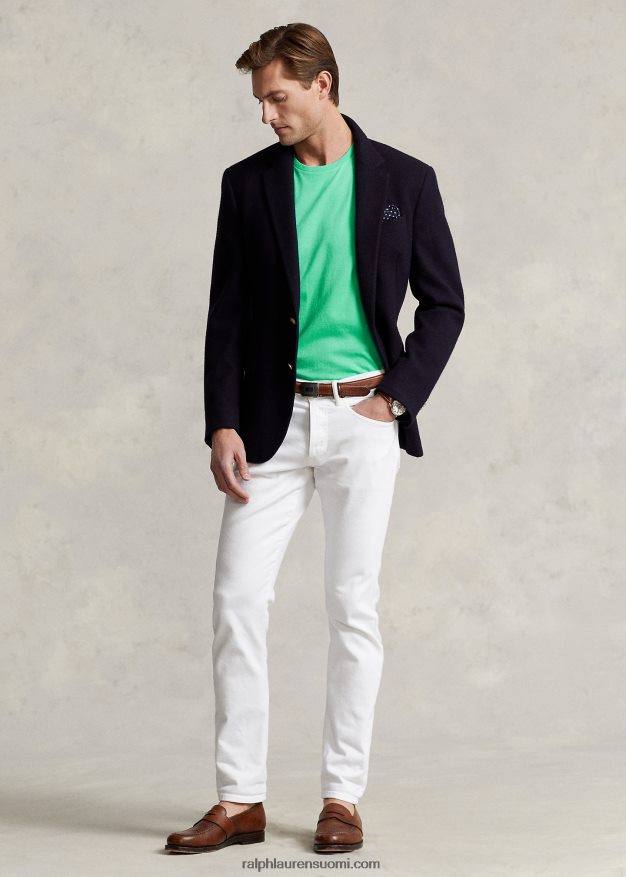 Ralph Lauren miehet jersey crewneck t-paita - kaikki sopii 0Z24ZR167 auringonlaskun vihreä