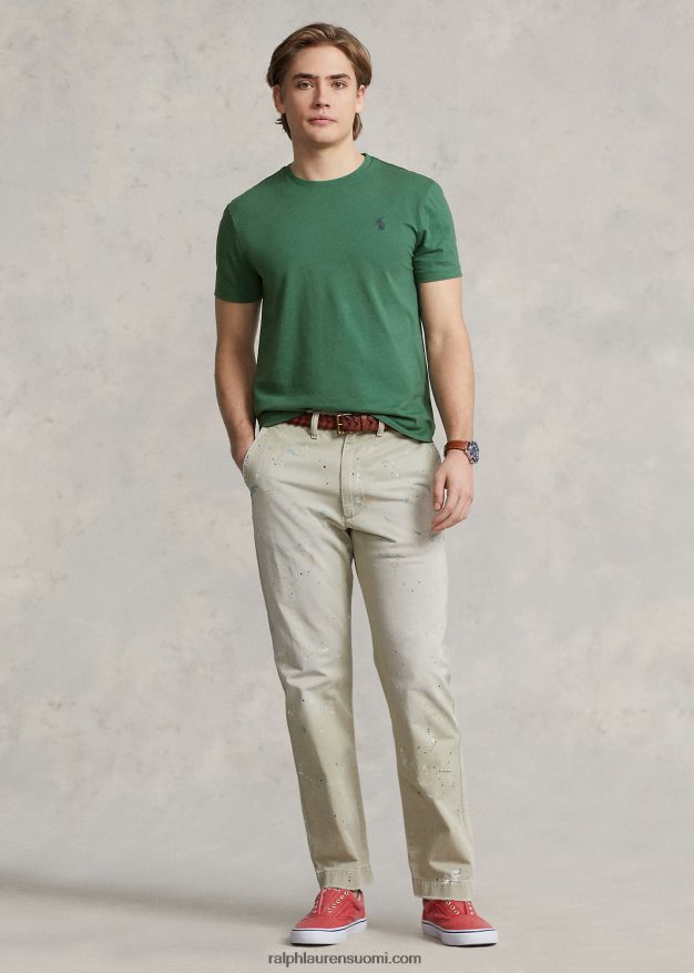 Ralph Lauren miehet jersey crewneck t-paita - kaikki sopii 0Z24ZR169 pesty metsä
