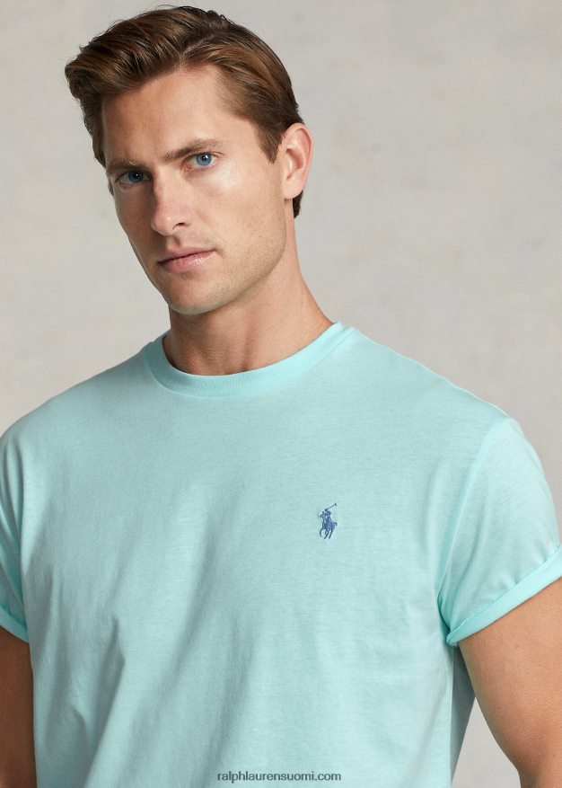 Ralph Lauren miehet jersey crewneck t-paita - kaikki sopii 0Z24ZR170 saari aqua