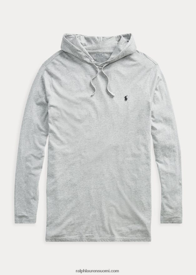 Ralph Lauren miehet jersey-hupullinen t-paita 0Z24ZR8401 tumma vintage kanerva