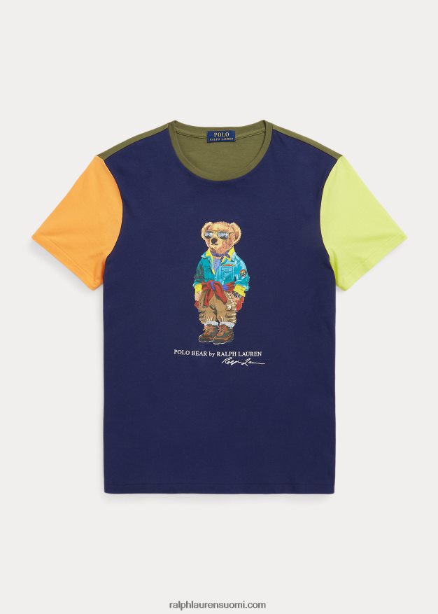 Ralph Lauren miehet klassinen polo bear jersey-t-paita 0Z24ZR326 risteilylaivasto