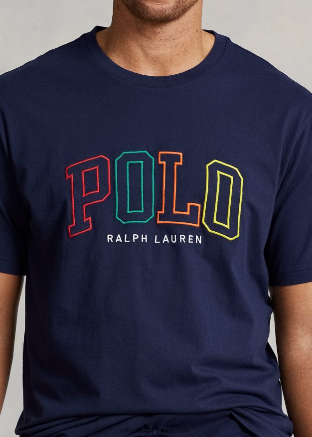Ralph Lauren miehet logo jersey t-paita 0Z24ZR1501 risteilylaivasto