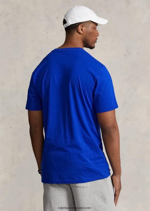 Ralph Lauren miehet logo jersey t-paita 0Z24ZR1502 safiiri tähti