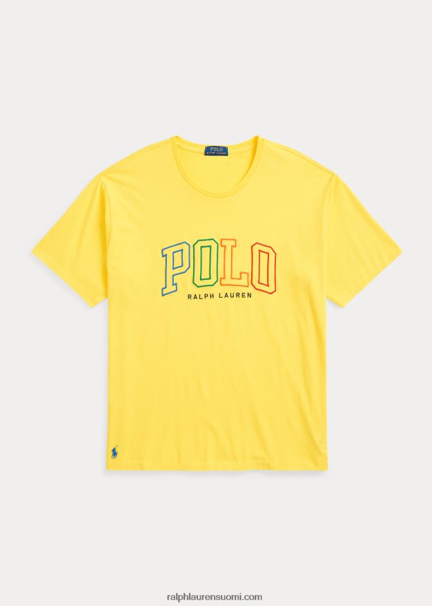 Ralph Lauren miehet logo jersey t-paita 0Z24ZR1503 sitruunamurska