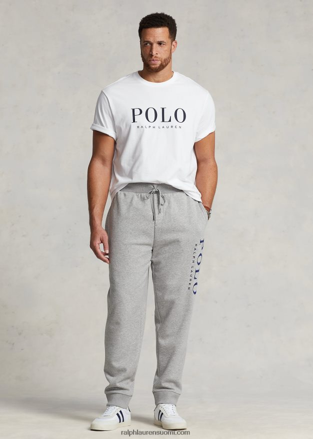 Ralph Lauren miehet logo jersey t-paita 0Z24ZR1558 valkoinen