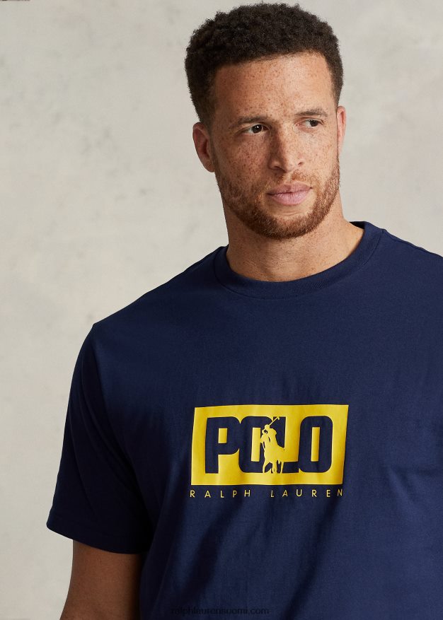 Ralph Lauren miehet logo jersey t-paita 0Z24ZR1624 risteilylaivasto