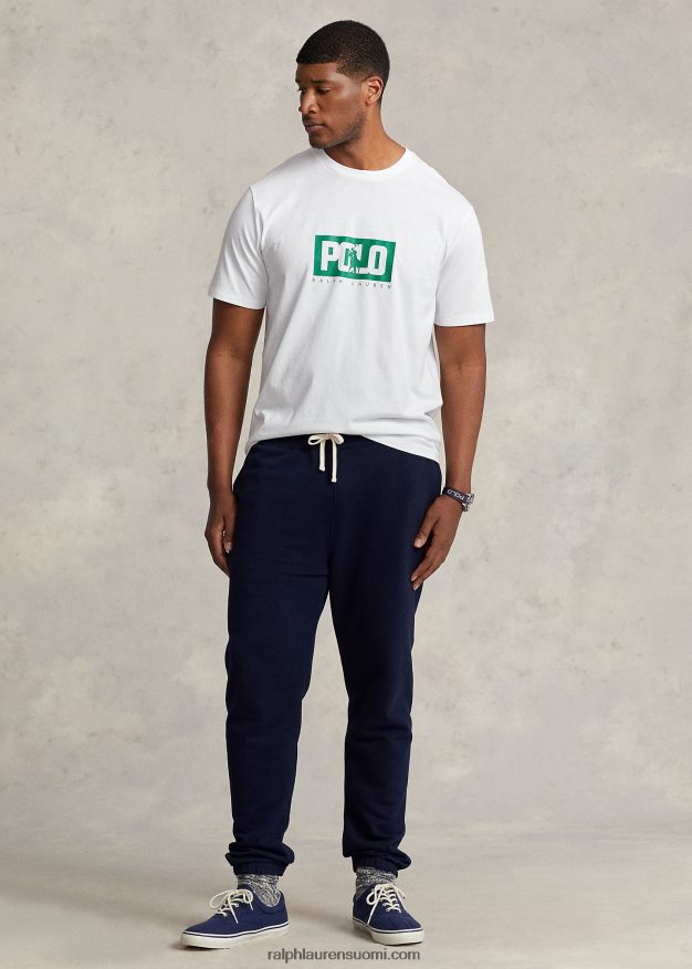 Ralph Lauren miehet logo jersey t-paita 0Z24ZR1625 valkoinen