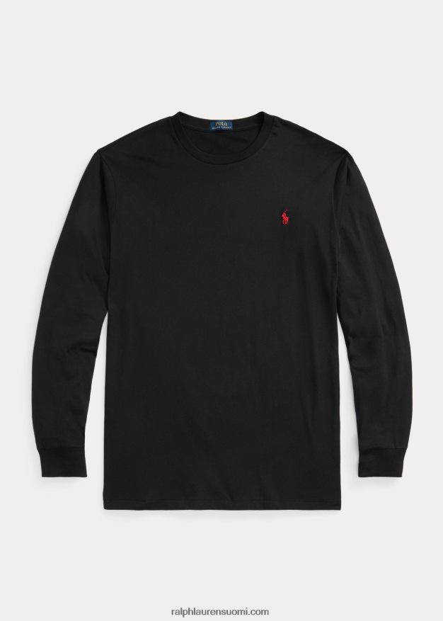 Ralph Lauren miehet logo jersey t-paita 0Z24ZR1654 musta