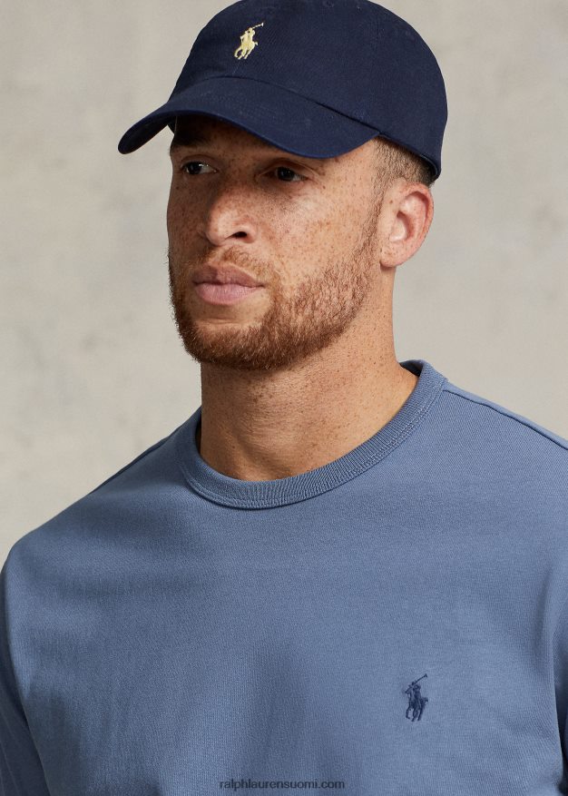 Ralph Lauren miehet raskaansarjan jersey-t-paita 0Z24ZR1454 caprin sininen