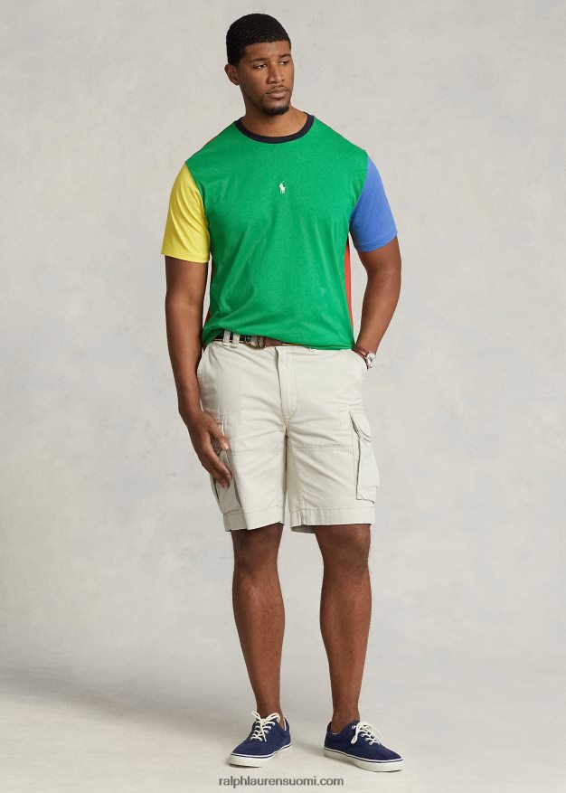 Ralph Lauren miehet värillinen jersey-t-paita 0Z24ZR1407 varsi moni