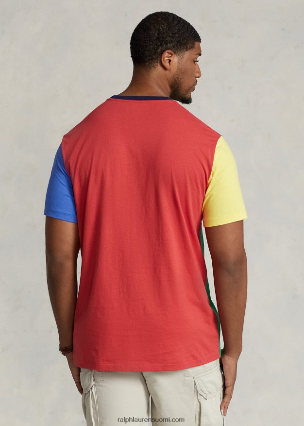 Ralph Lauren miehet värillinen jersey-t-paita 0Z24ZR1407 varsi moni