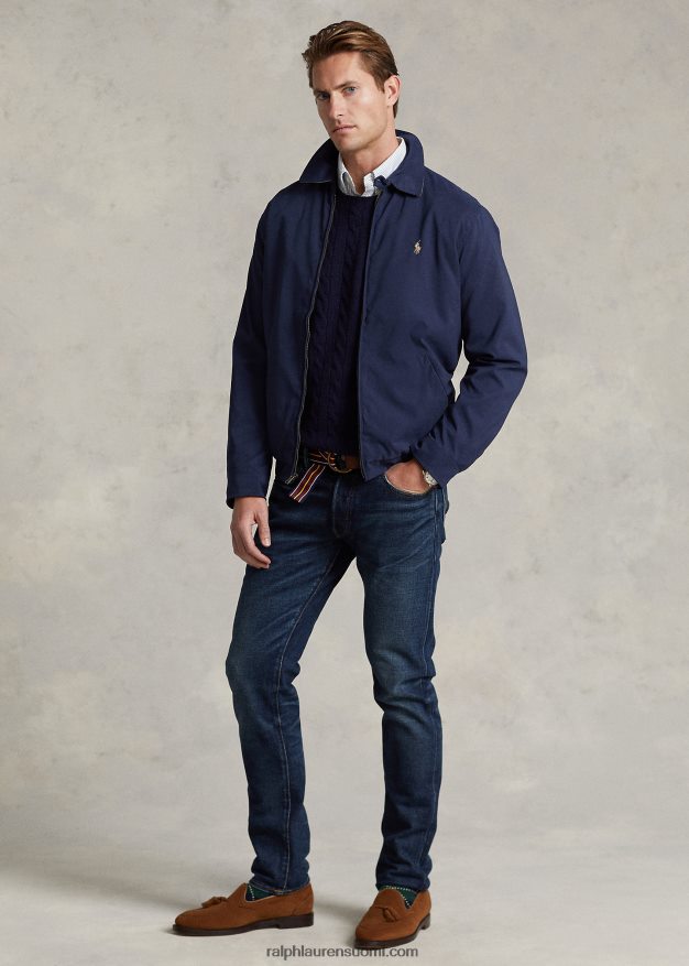 Ralph Lauren miehet bi-swing-takki 0Z24ZR284 hienostunut laivasto