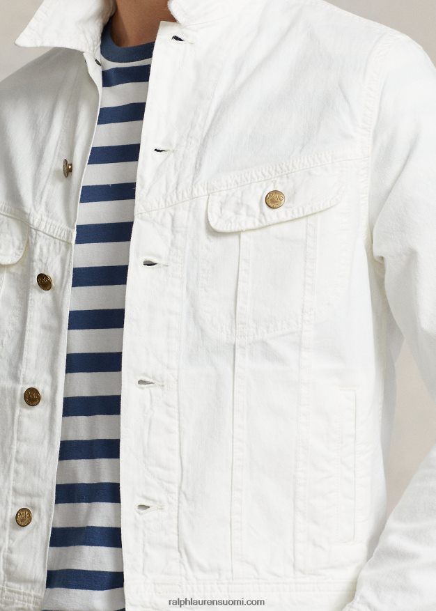 Ralph Lauren miehet canvas kuorma-auton takki 0Z24ZR1135 baarin satama