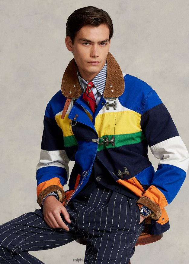 Ralph Lauren miehet cortland tilkkutakki 0Z24ZR1188 saphire star multi