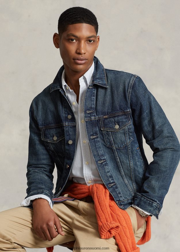 Ralph Lauren miehet haalistunut farkkutakki 0Z24ZR911 Trenton