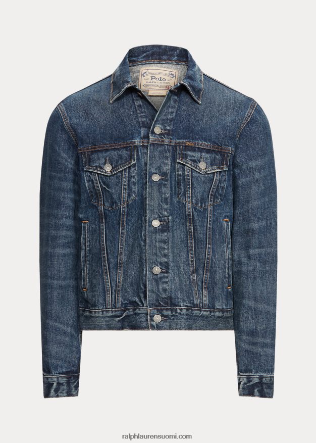 Ralph Lauren miehet haalistunut farkkutakki 0Z24ZR911 Trenton