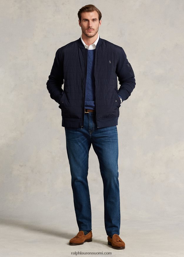 Ralph Lauren miehet hybridi bomber-takki 0Z24ZR1383 lentäjän laivasto