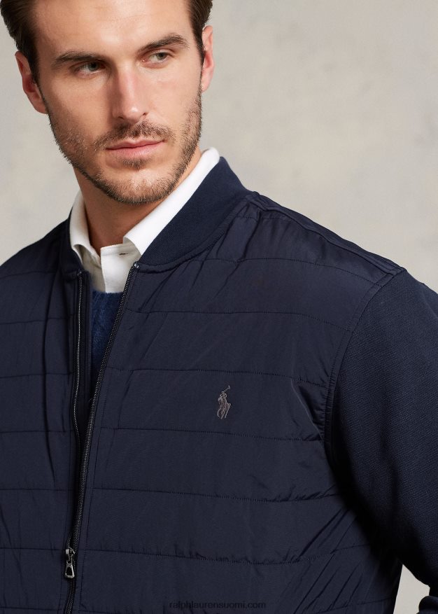 Ralph Lauren miehet hybridi bomber-takki 0Z24ZR1383 lentäjän laivasto