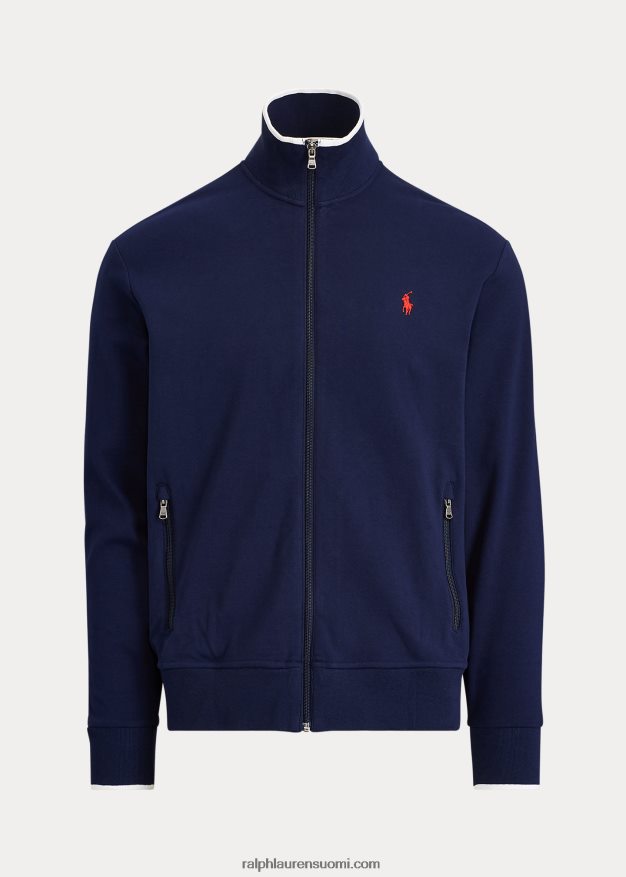 Ralph Lauren miehet interlock-ratatakki 0Z24ZR1635 hienostunut laivasto