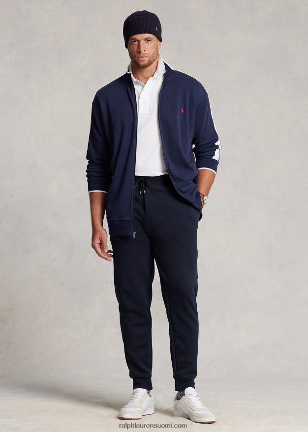 Ralph Lauren miehet interlock-ratatakki 0Z24ZR1635 hienostunut laivasto