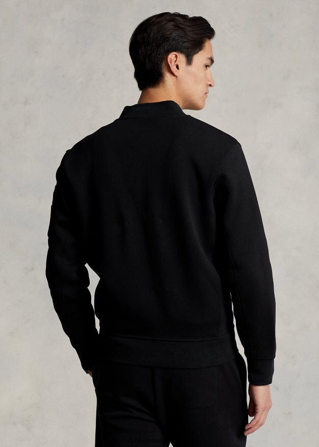 Ralph Lauren miehet kaksinkertainen bomber-takki 0Z24ZR566 musta