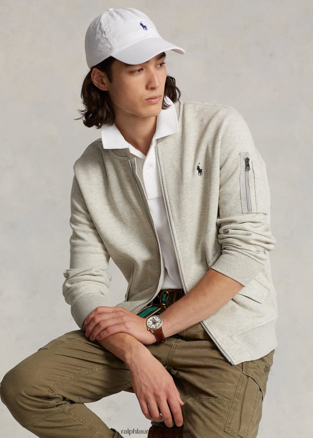 Ralph Lauren miehet kaksinkertainen bomber-takki 0Z24ZR568 kevyt urheilullinen kanerva