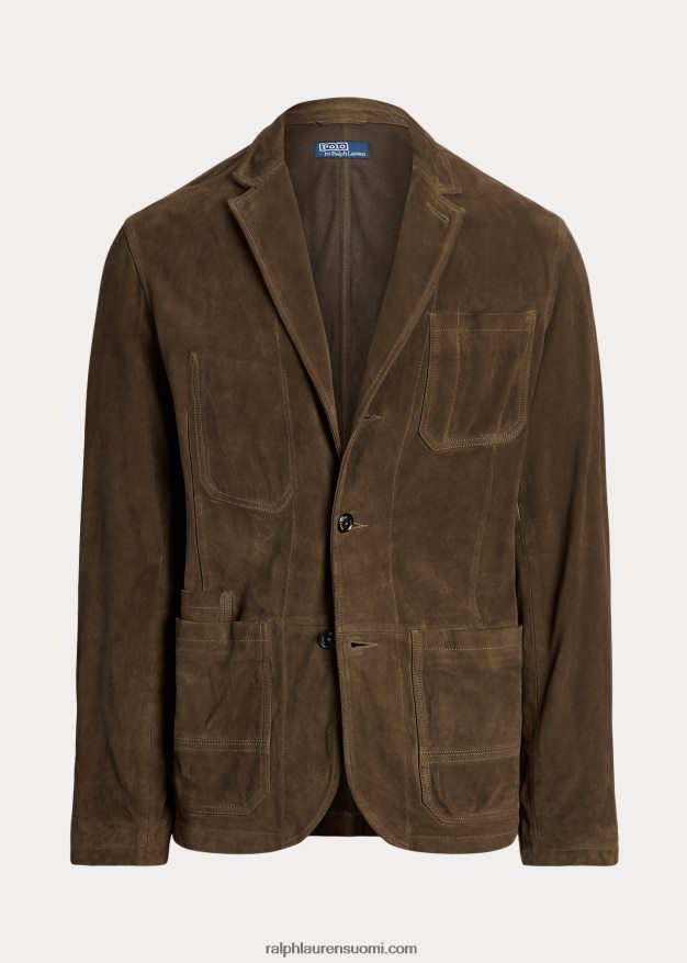 Ralph Lauren miehet mokka urheilutakki 0Z24ZR8468 smith brown