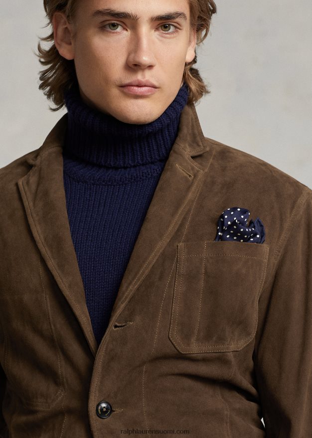 Ralph Lauren miehet mokka urheilutakki 0Z24ZR8468 smith brown