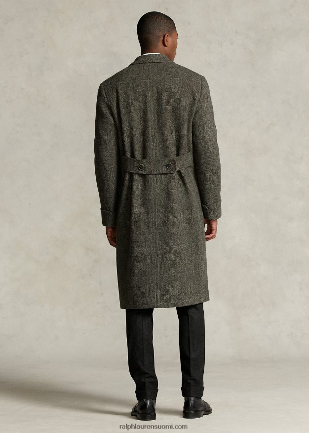 Ralph Lauren miehet morehouse-kokoelman poolotakki 0Z24ZR1288 harmaa