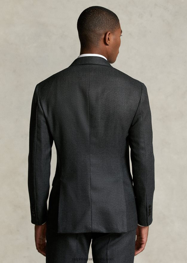 Ralph Lauren miehet morehouse-kokoelman pukutakki 0Z24ZR1201 harmaa