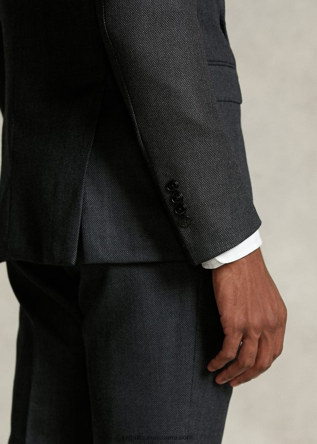 Ralph Lauren miehet morehouse-kokoelman pukutakki 0Z24ZR1201 harmaa