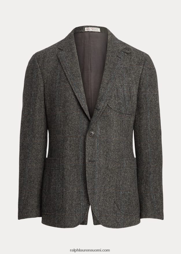 Ralph Lauren miehet morehouse-kokoelman pukutakki 0Z24ZR1293 harmaa