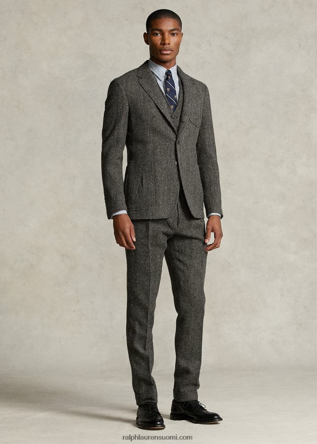 Ralph Lauren miehet morehouse-kokoelman pukutakki 0Z24ZR1293 harmaa