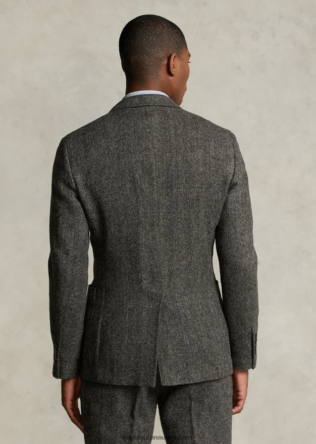 Ralph Lauren miehet morehouse-kokoelman pukutakki 0Z24ZR1293 harmaa